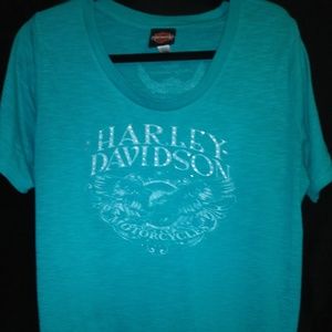 Harley Davidson Women's Bling T - XL